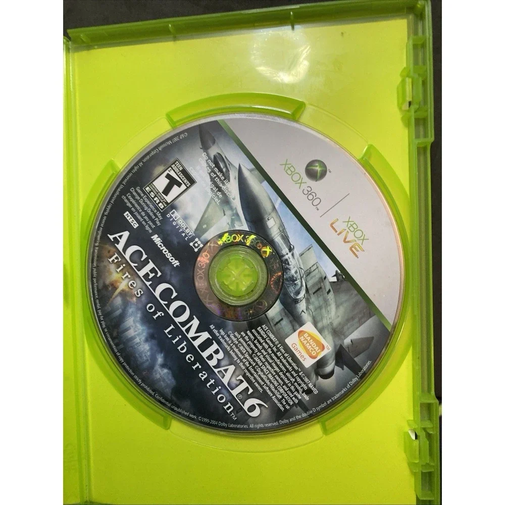 Ace Combat 6: Fires of Liberation (Microsoft Xbox 360, 2007) CIB